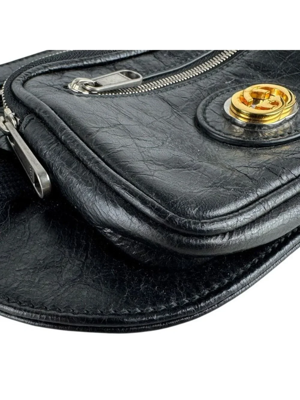 Gucci Waist Bag Belt Bag Black